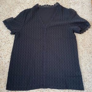 New black lace blouse